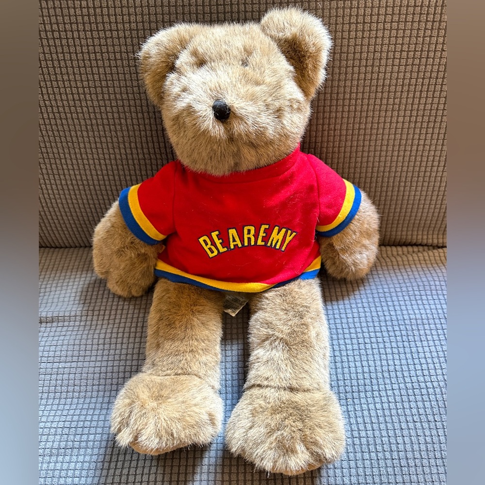 Vintage (1997) Brown Build A Bear Teddy Bear “shaggy bear”